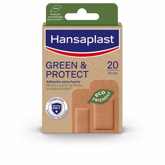 Pleisters Hansaplast Green & Protect 20 Stuks